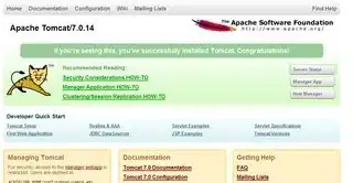 Tomcat default page