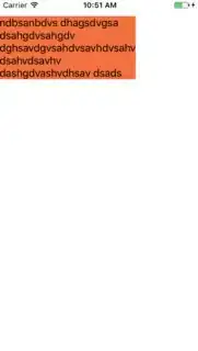 example when text is more