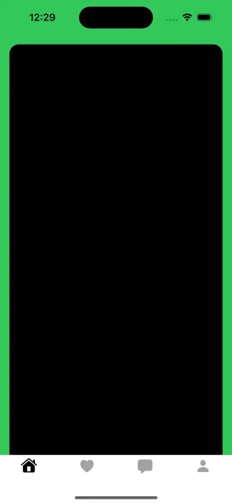 iOS Simulator iPhone 14 Pro Screen