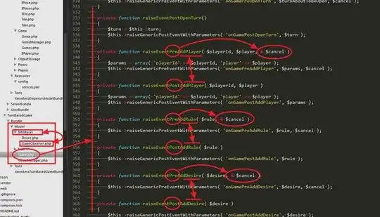 Example of throwing events from the model for virtually everything that can happen