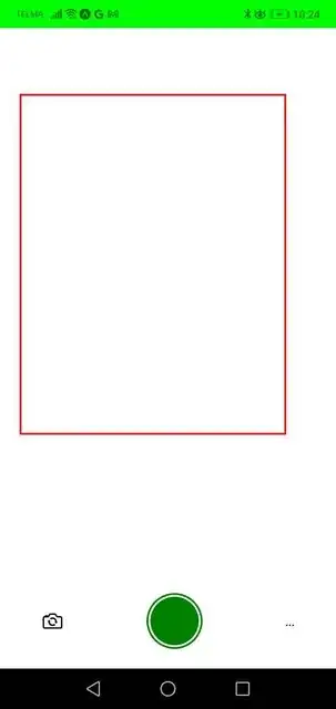 Here is how look like the app after bugging