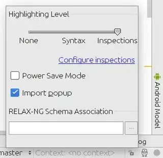 Highlighting level Inspections