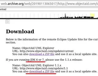 ObjecAid download page on web.archive.org