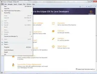 Eclipse Project Import