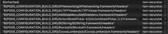 Header Search paths