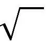 Square Root Symbol