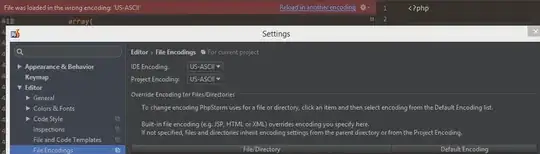 File Encoding Settings