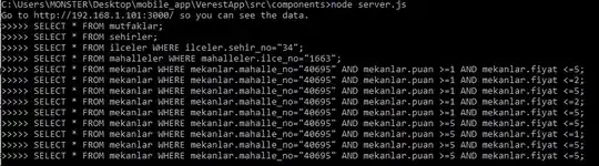 Query Execution Example