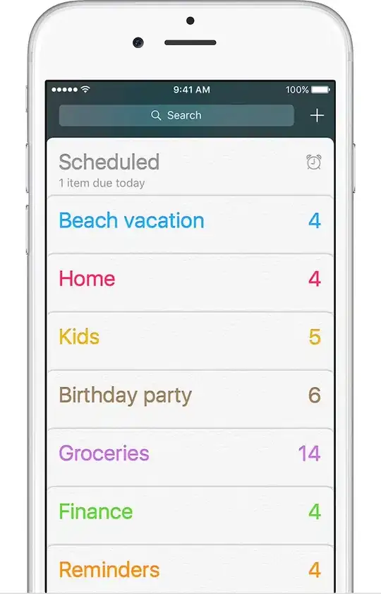 iOS reminder app