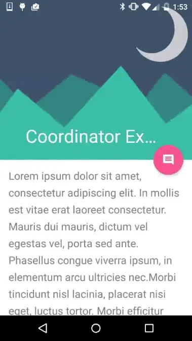 coordinator layout