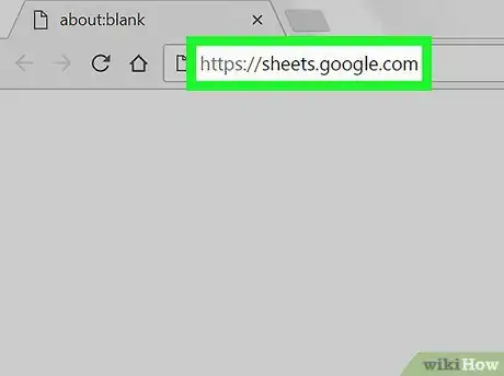 Image titled Make a Header on Google Sheets on PC or Mac Step 1