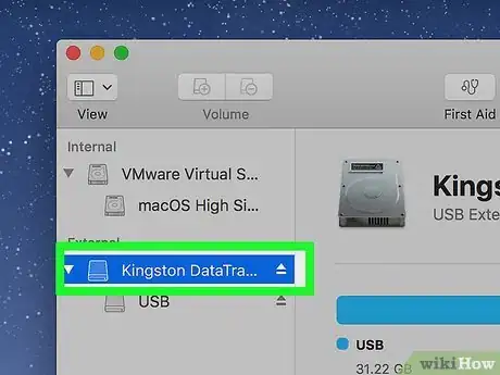 Step 5 Selecione o pen drive.