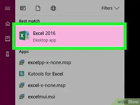 Step 1 Abra o Microsoft Excel.