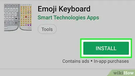 Step 1 Faça o download do Teclado Emoji na Play Store.