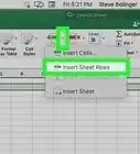 Inserir Linhas no Excel Usando um Atalho no Windows ou no macOS