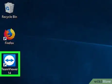 Step 4 Abra o TeamViewer no seu computador.