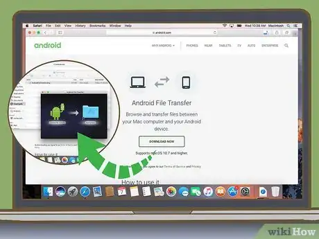 Step 1 Instale o Android File Transfer no seu Mac.
