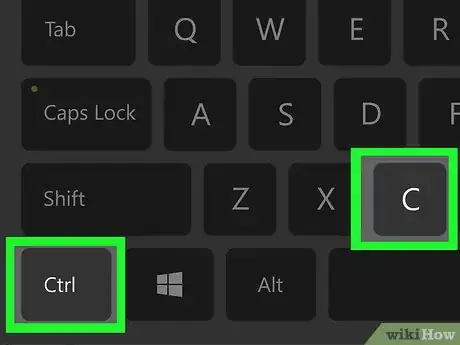 Step 5 Copie o caminho pressionando Ctrl e C ao mesmo tempo.