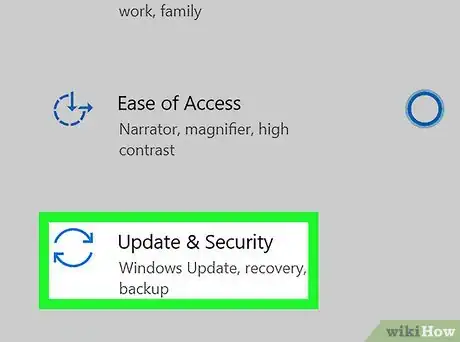Step 3 Clique em {"smallUrl":"https:\/\/www.wikihow.com\/images_en\/a\/ad\/Windows10-Update.png","bigUrl":"https:\/\/www.wikihow.com\/images\/thumb\/a\/ad\/Windows10-Update.png\/30px-Windows10-Update.png","smallWidth":460,"smallHeight":460,"bigWidth":30,"bigHeight":30,"licensing":"<div...