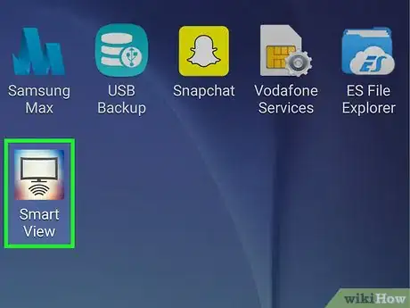 Step 3 Abra o Samsung Smart View.