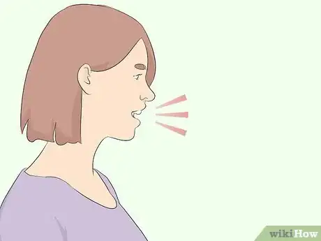 Step 3 Cante ou fale a mensagem que deve ser registrada.