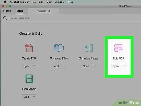Step 4 Clique em Editar PDF.