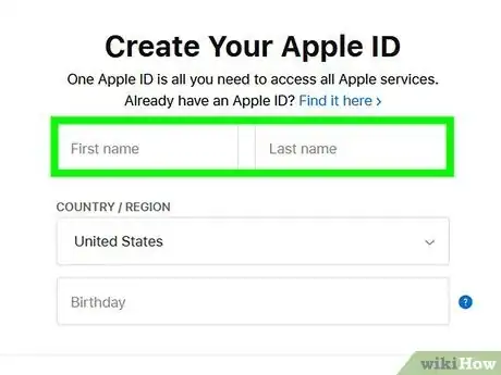 Step 1 Crie um ID Apple.