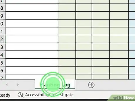 Você verá um sinal de mais (+) no meio do ícone do documento em branco da guia.