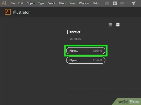 Step 1 Abra o Illustrator.