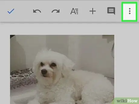 Step 2 Toque em ⋮ ou ….
