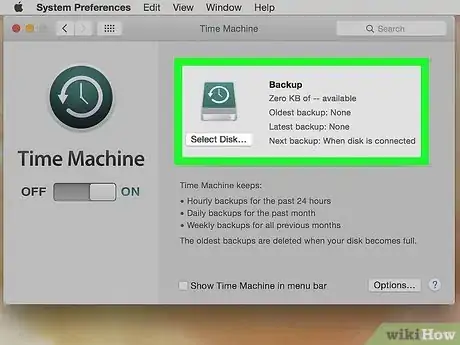 Step 1 Faça um backup dos dados.
