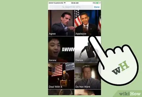 Step 3 Anexe o GIF.