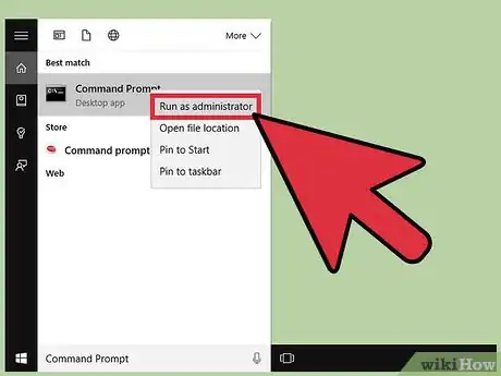 Step 4 Clique em "Executar como Administrador" no menu suspenso.