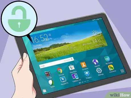 Step 6 Aguarde pelo desbloqueio da tela; não tenha pressa, já que o sinal poderá demorar alguns minutos para chegar ao aparelho.