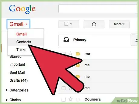 Step 3 Abra a sua conta do Gmail.