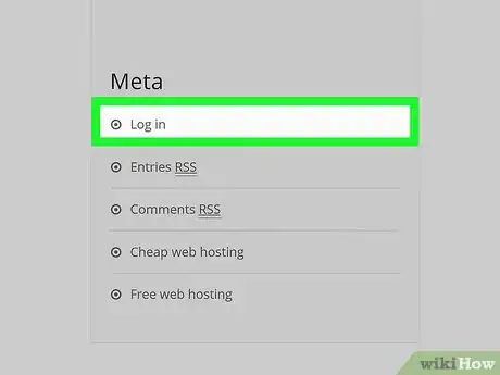 Step 3 Vá até a seção de “Login”.