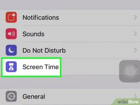 Step 2 Entre em Tempo de uso.