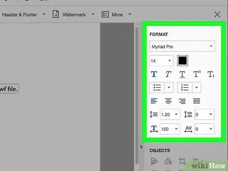 Step 6 Edite o texto.