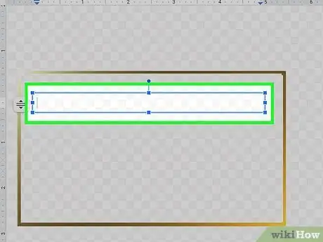 Step 9 Desenhe a caixa de texto dentro da borda.