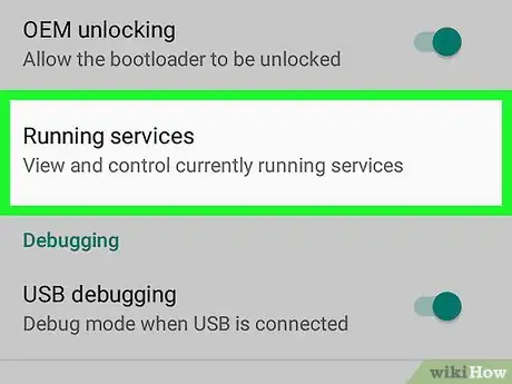 Step 7 Toque em Memória; a localização exata varia de acordo com o modelo do Android.