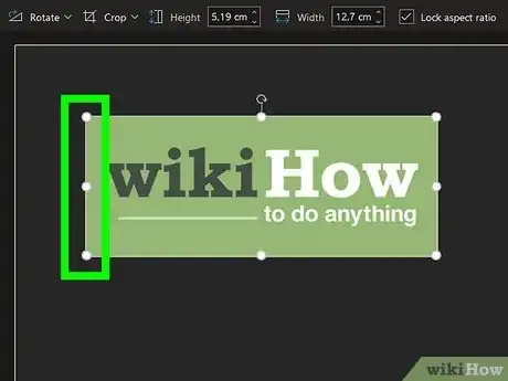 Step 7 Redimensione a imagem.
