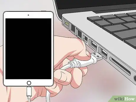Step 1 Conecte o iPad a um computador.