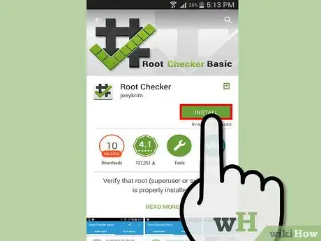 Step 4 Instale o Root Checker.