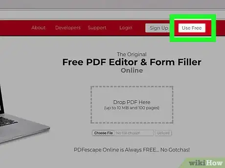 Step 2 Clique em Free Online.