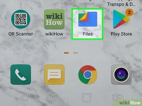 Step 2 Abra o "Files by Google".