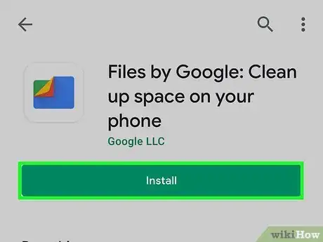 Step 1 Abra o aplicativo "Files" do Google no Android.