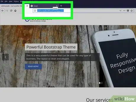 Step 2 Acesse o seu alvo.