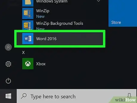 Step 1 Abra o Microsoft Word.