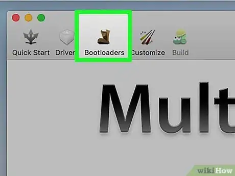 Step 3 Clique na aba Bootloaders.