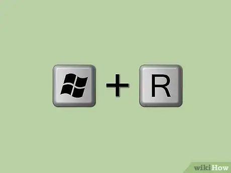 Step 1 Pressione windows + R para abrir o “executar”.